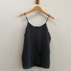 🩶 Denver Hayes Charcoal Camisole Tank – Size Medium